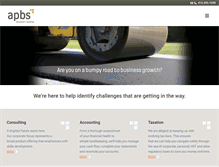 Tablet Screenshot of apbs.ca