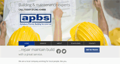 Desktop Screenshot of apbs.co.uk